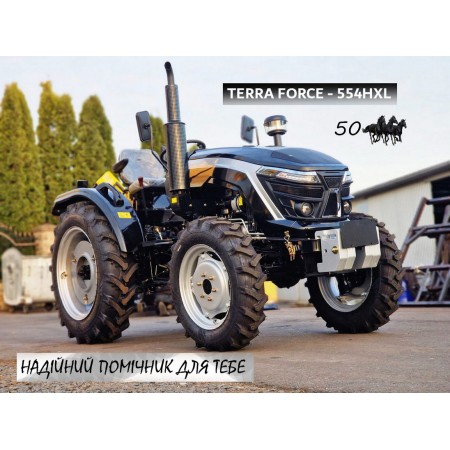 Трактор Terra Force 554HX на прижимній гідравліці, шинами на 28 та компрессором Трактор Terra Force 554HX на прижимній гідравліці, шинами на 28 та компрессором